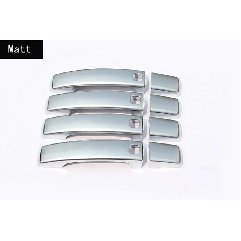 

8 шт. ABS хромированная дверная ручка накладка для Range Rover Sport/Land Rover LR4 Discovery 4/Freelander 2/с 4 Smart With Logo-Silver
