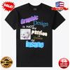 Funny Graphic Design Cat T-Shirt