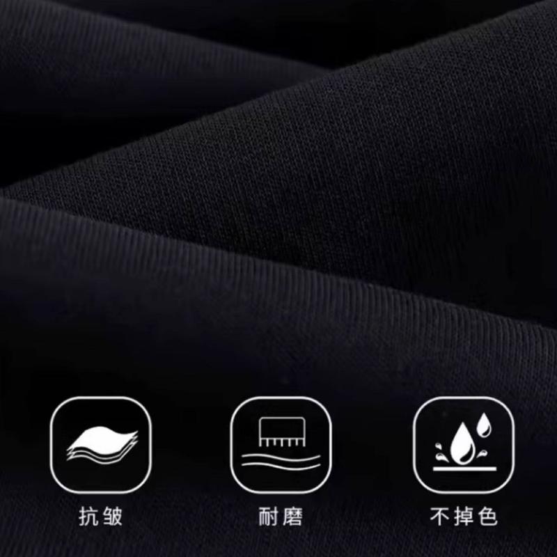 Li Ning Casual Pants Unisex Fashion Lightweight Fleece Lined Black Thickened Straight Fit Pants YZMB2-3
