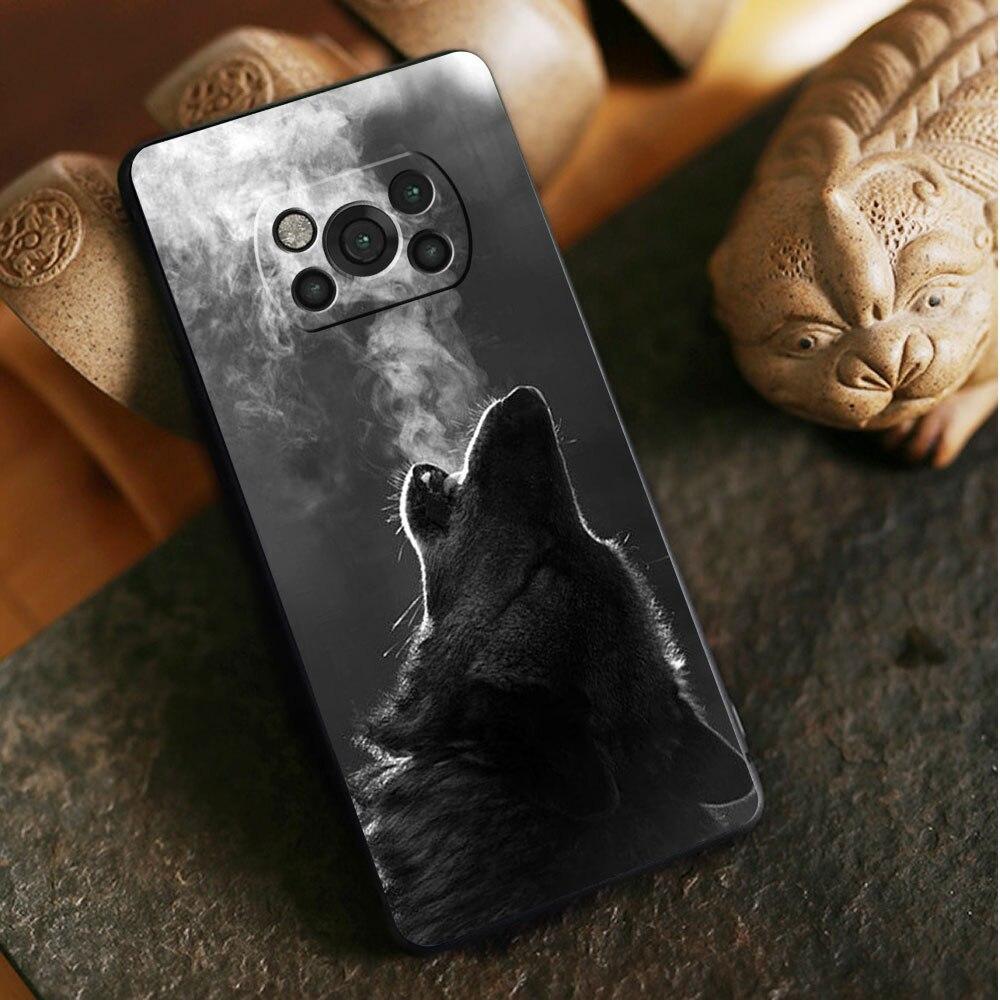 Beast Lion Wolf Print Celulares Fundas For Xiaomi POCO 11T 10T F3 MI 11 Lite F4 GT X3 NFC M4 Pro 5G 9T M3 X4