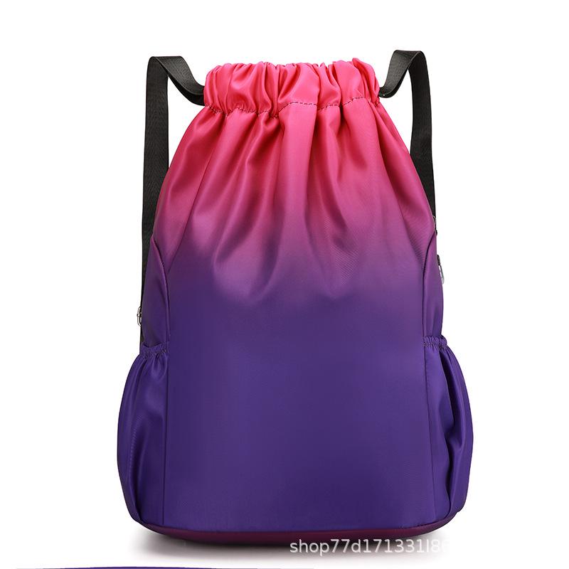 Unisex Basketball-Kordelzugbeutel für die Mittelschule mit großer Kapazität für Sport und Reisen