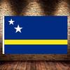 60X90CM 90X150cm Bandiera di Curaçao Poliestere la Bandiera Nazionale di Curaçao Decorazione per la Casa