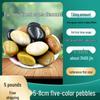 Courtyard Five-Color Pebble Paving: Natural Small Stones for Garden Landscaping