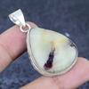 Natural Kammererite Gemstone 925 Sterling Silver Jewelry Pendant 1.97" t7C44