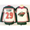 Maglia da Hockey su Ghiaccio Vintage Ricamata Personalizzata Squadra 97 Uniforme da Allenamento Uomo Misto Cotone