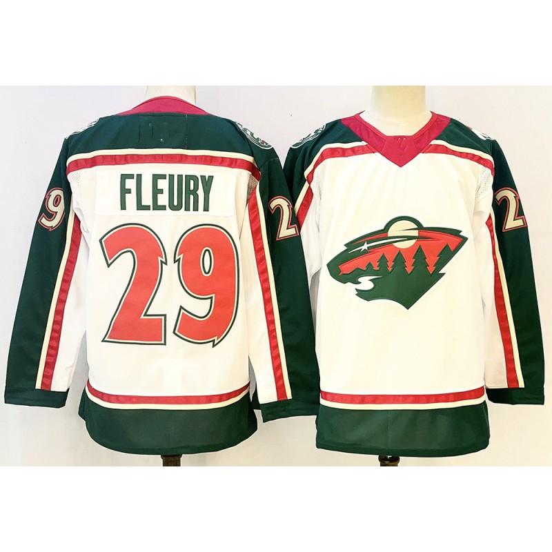 Maglia da Hockey su Ghiaccio Vintage Ricamata Personalizzata Squadra 97 Uniforme da Allenamento Uomo Misto Cotone