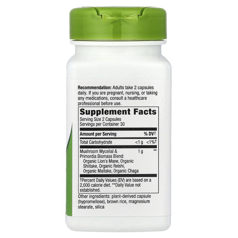 5-Mushroom Blend, 60 Capsules