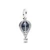 925 Silver Plated Turtle Fish Pendant Charm with Ship Star Bead for Pan Thin Bracelet Jewelry Gift