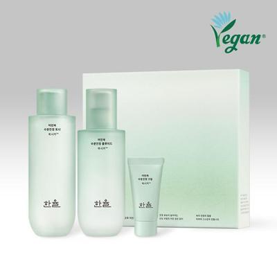 [4 fois plus fort que le cica] Ensemble Hanyul Artemisia Hydratant Apaisant 2 Pièces (Tonique 150 ml + Fluide 125 ml)