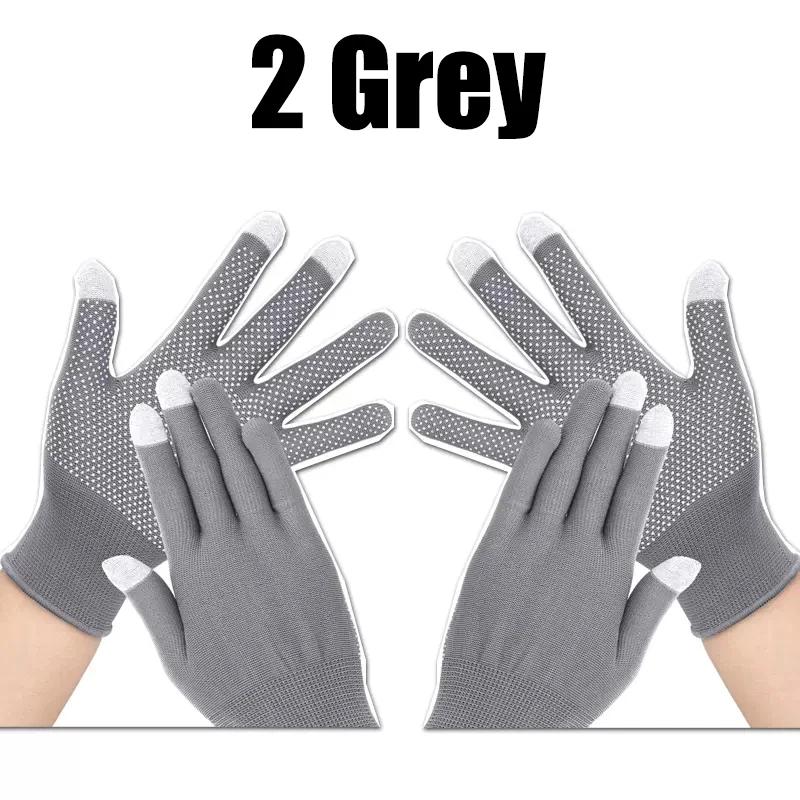Anti-slip Touchscreen Gloves Men Women Gloves Lightweight Thin Breathable Anti-UV Windproof Mittens for Driving Outdoor Riding