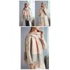 Warm Wool Scarf for Women Winter Plaid Design Soft Wear Open Scarves Female High Quality