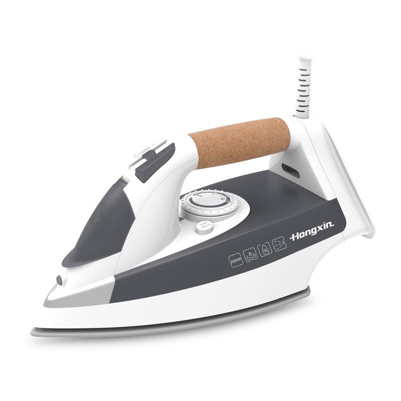 Red Heart RH1366 2000W Handheld Steam Iron - Wet & Dry, High Power for Household & Commercial Use