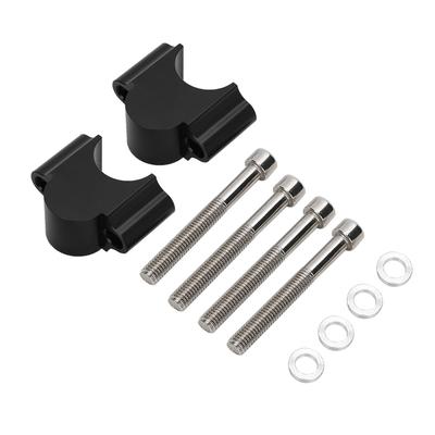 28mm Aluminum Handlebar Riser Mount Clamp 28MM Height Adapter for Motorcycle ATV