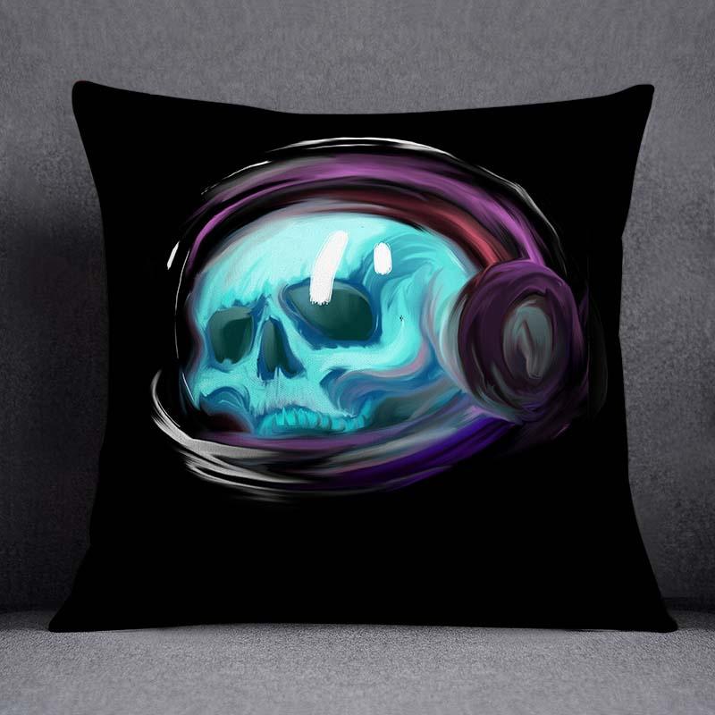 Astronaut Collection Pattern Decorative Pillowcase, Square Pillowcase, Home Office Decor