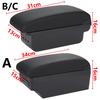 For Nissan Note Armrest Box For Nissan NOTE Car Armrest Interior Details Retrofit Parts Car Accessories Storage Box Ashtray