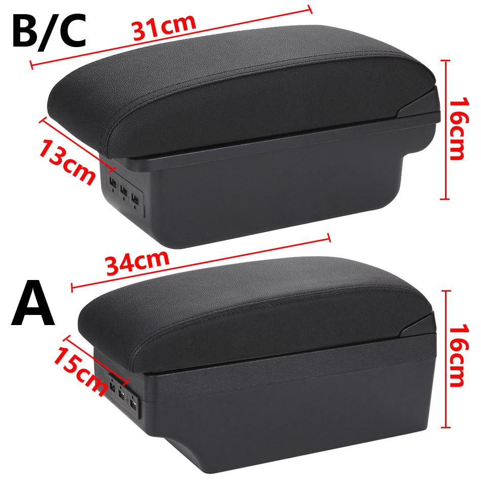 For Nissan Note Armrest Box For Nissan NOTE Car Armrest Interior Details Retrofit Parts Car Accessories Storage Box Ashtray