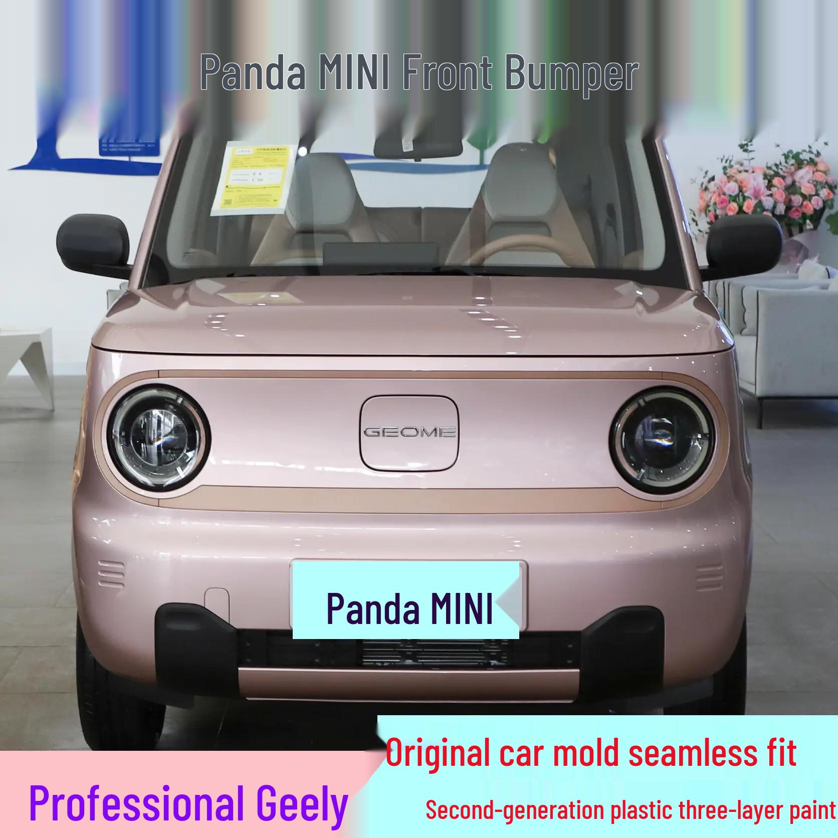 Защита переднего бампера и обвес Geely Panda MINI Unpainted Front Guard