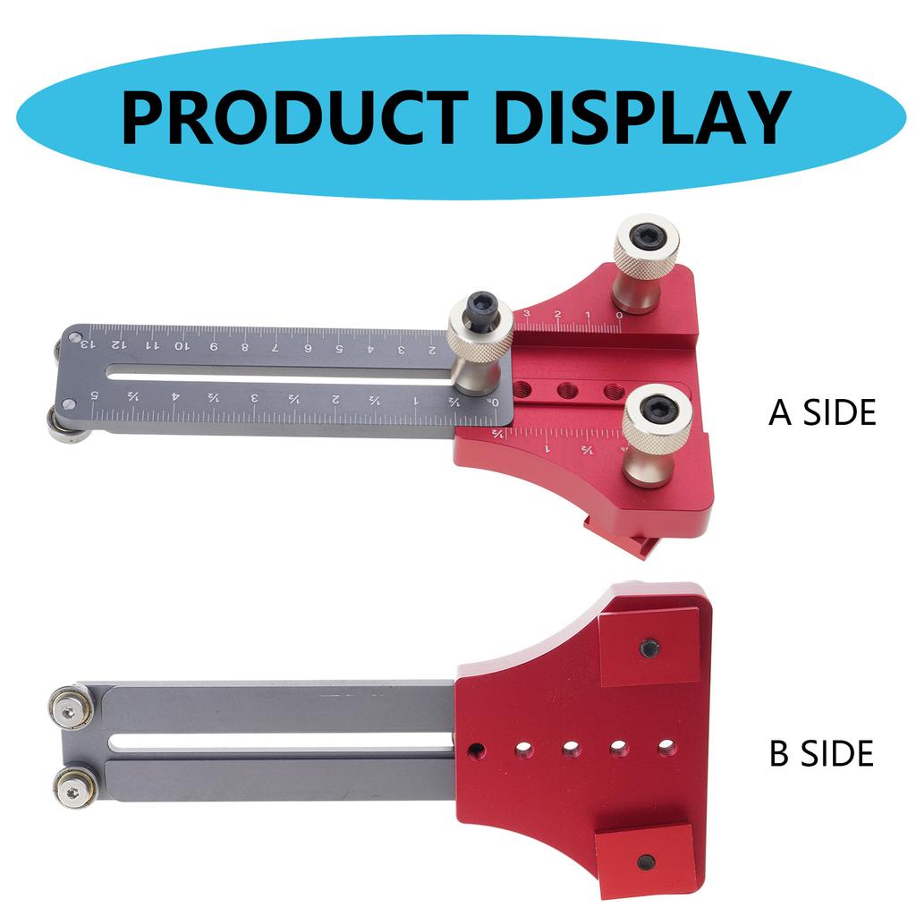 Thin Ripping Jig Table Sawing Jig Guide Adjustable Narrow Strips Repetitive Cutting Woodworking Tool Table Sawing Accessories