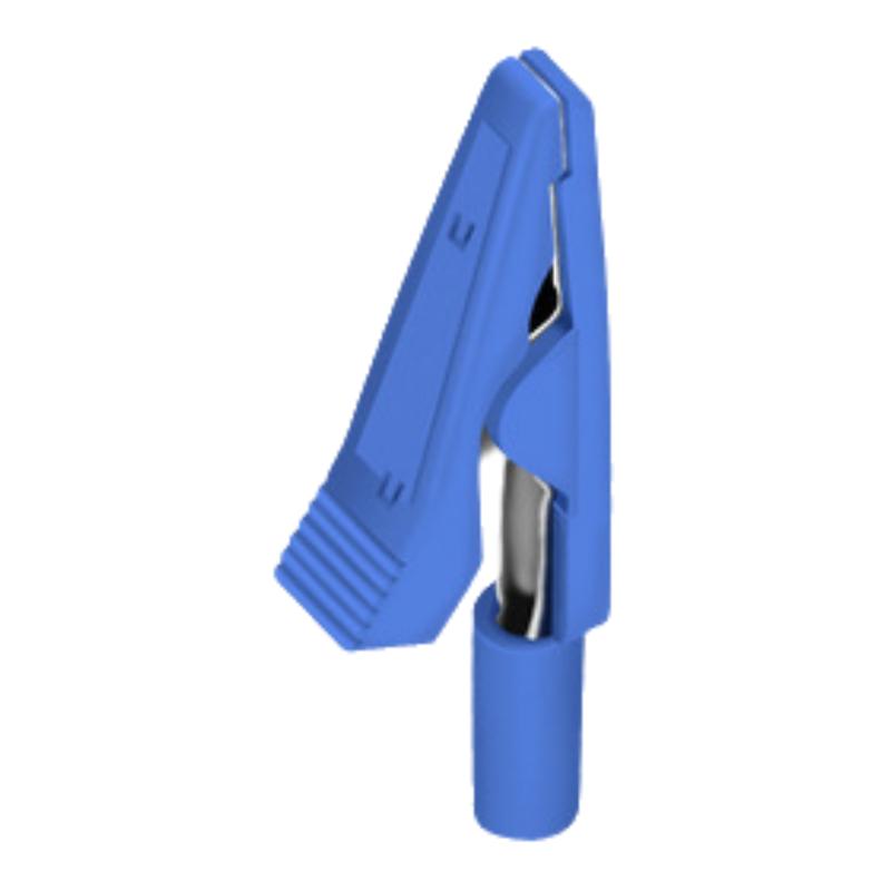 New 1/5Pcs 10A 2mm Insulated Alligator Clip Battery Test Clip Banana Female Adapter Multimeter Pen Cable Probes Crocodile Clip