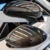 Carbon Fiber Rearview Mirror Cover Sticker (Pair) for Bao Shi.