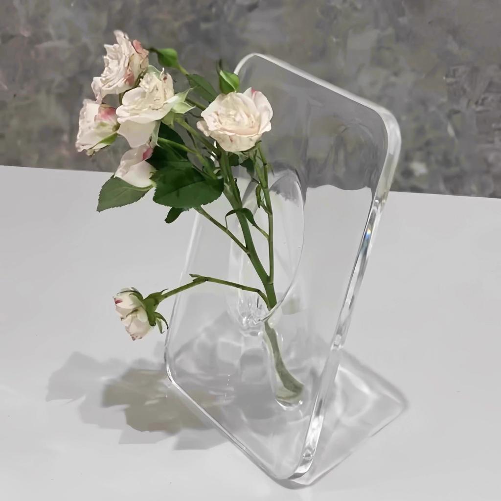 Desktop Photo Frame Vase Hydroponic Flower Arrangement Hydroponic Green Plant Decoration