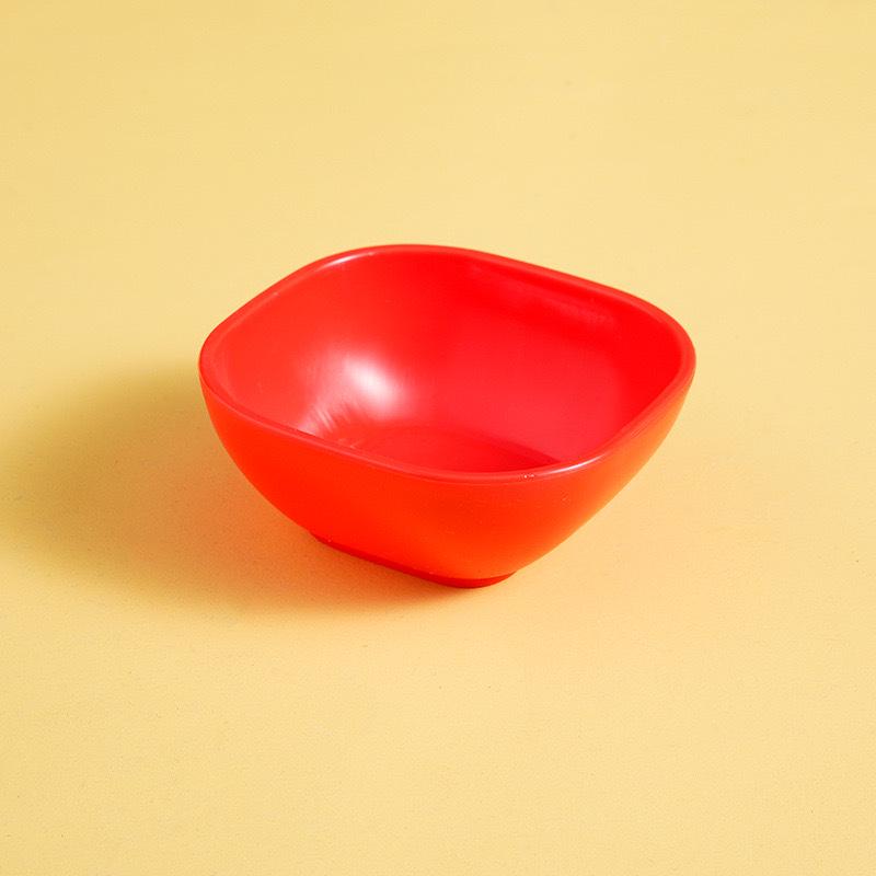 Thick Square Solid Color Vinegar & Soy Sauce Dipping Dish