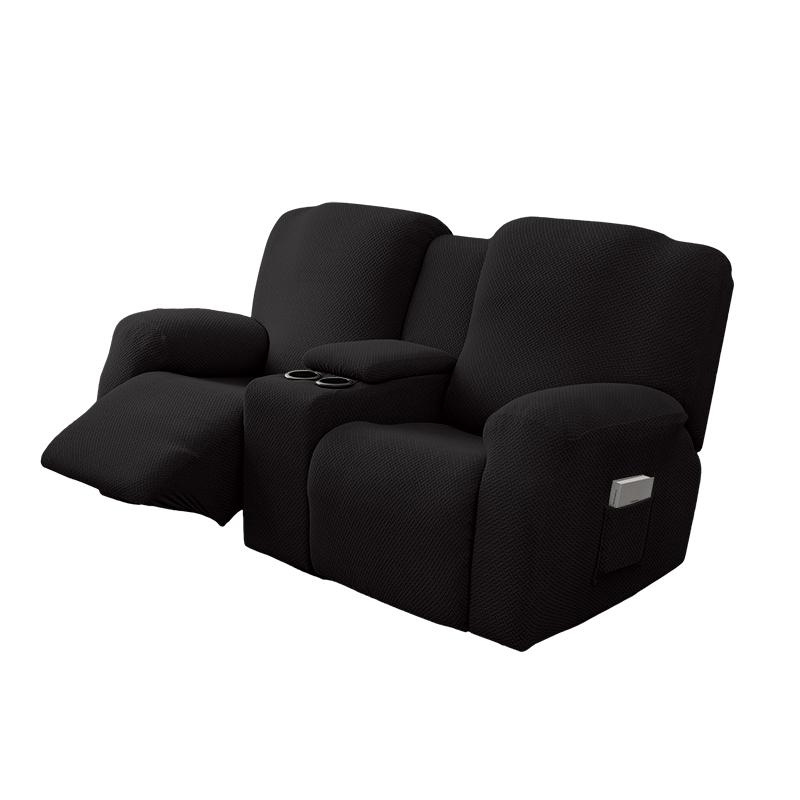 8pcs/set Waterproof  2Seater Recliner Sofa Covers  All-inclusive Loveseat Center Console Sofa Covers