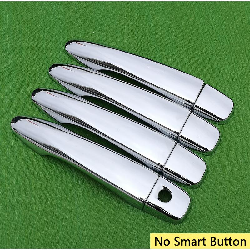 For Nissan Murano Z52 2015 2016 2017 2018 Chrome Door Handle Cover Trim Set Never Rust Car Accessories Stickers Car Styling