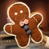 Christmas Gingerbread Man Plush Toy For Kids Bedtime Sleep Pillow Gift Idea