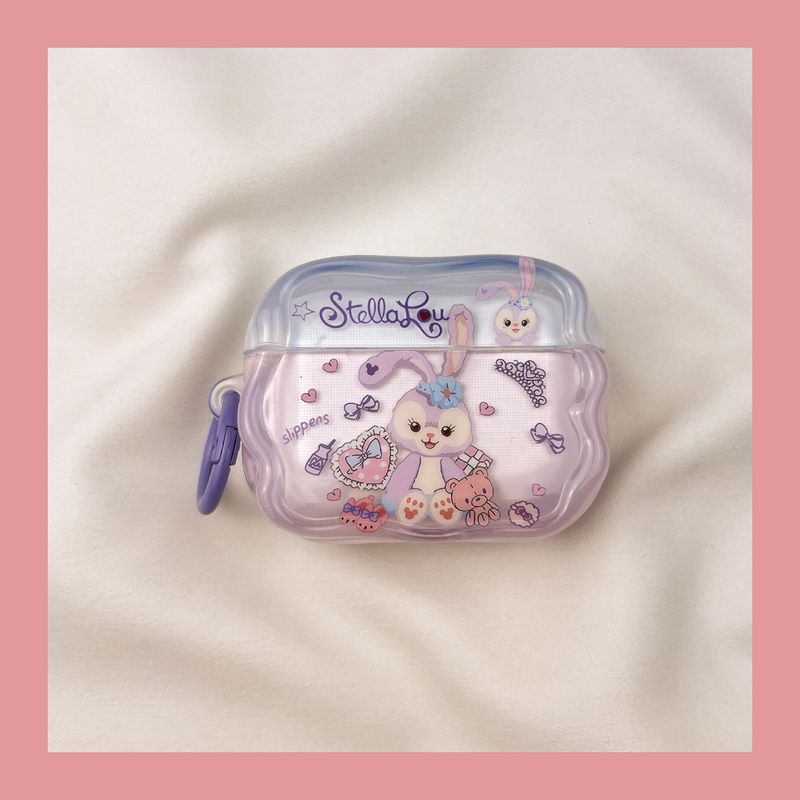 

Case Airpod3 Applicable to Apple Pro Earphone Case Second Generation Wireless Bluetooth Third Generation Aipods2 Fourth Generation 5 Fifth Generation AirPods Pro [Cartoon Star Dailou] send Hook