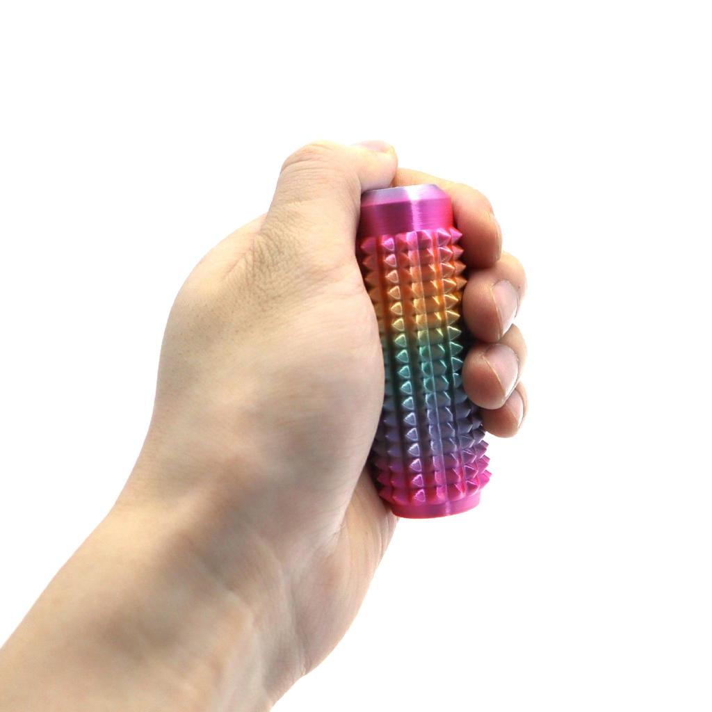 Spiky Grippie Keychain: Portable Stress Relief Fidget Toy