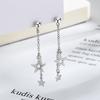 Gu Maoning, Personalized Earrings For Women 20 Trendy Simple Students Hollowed Out Star Fringed Stud Earrings