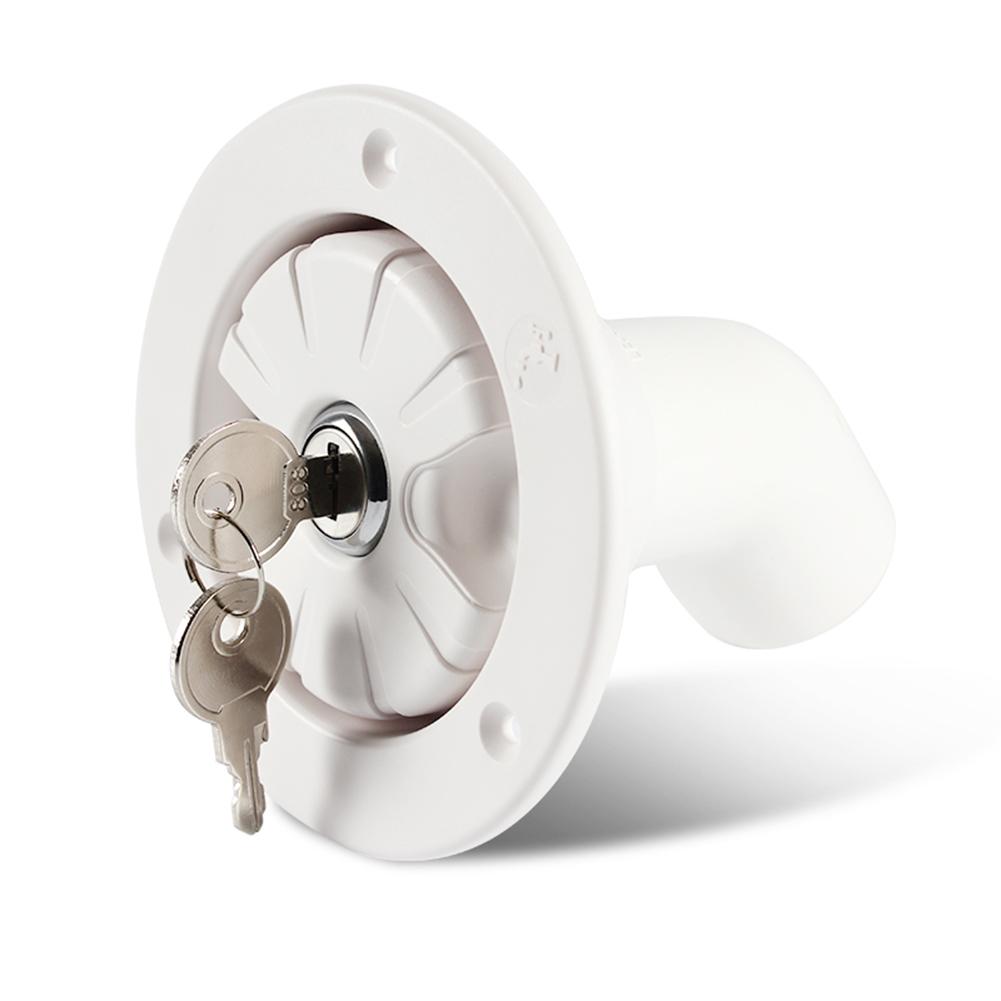 RV External Exterior Shower with Lock Hot Cold Adjustable RV Exterior Shower Box Boat Marine Camper Caravan Accessories