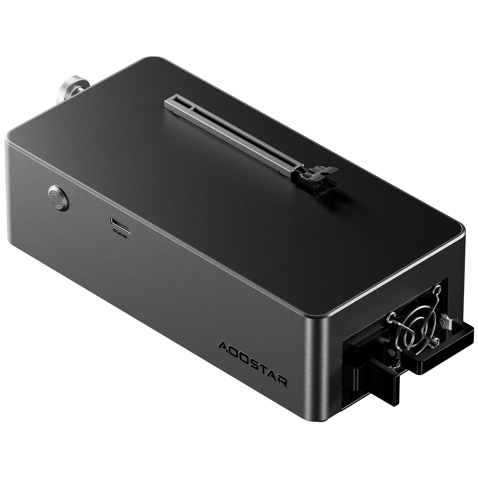 AOOSTAR AG01 Externe GPU-Dockingstation, Eingebautes 800W-Netzteil, Oculink Erweiterungsgrafik schwarz