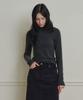 MARROT Brushed Turtleneck Tee_Charcoal