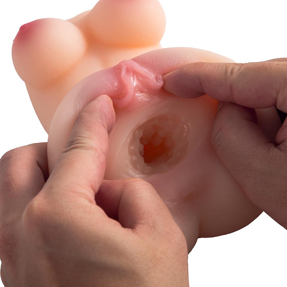 Mužská masturbátor Skutečná vagina Pussy Umělá Sexy Vaginální Silikonová kapsa Pussy Zboží pro dospělé Sexuální hračky Nástroj pro muže Masturbace