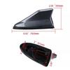 1x Carbon Fiber Shark Fin Roof Antenna Radio AM/FM Signal Aerial Car Amplifier