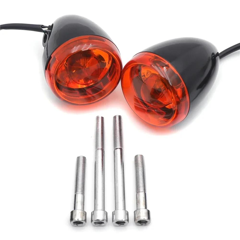 Turn Signal Light Indicator Rear For Harley Davidson Sportster XL883 XL1200 FXD FXS Motorcycle Parts