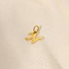 CARLIDANA INS New Fashion Initial Charm Stainless Steel 18K Gold Plated Letter Pendant Alphabet Necklace for DIY Jewelry
