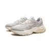 Li Ning QIXING 2.0 Cushioning Abrasion Resistant Breathable Low top Casual Shoes Women's White Gray AGCW092-4