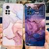 Für Xiaomi Poco X4 Pro 5G Hülle Poco M4 Pro Cover Luxus Marmor Silikon Weiche Klare TPU Rückseite Für Xiaomi Poco M4 Pro 5G Capa