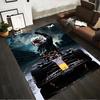"Racing Victory and Speed Celebration Rug" Non-slip rug suitable for living room and bedroom sofas.
