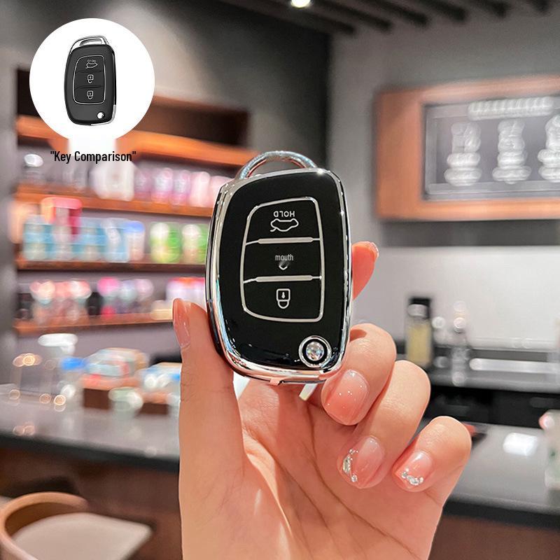 Hyundai Schlüsselhülle für ix35, Langdong, Lingdong, Mingtu, Elantra, ix25, Reina, Santa Fe, Fiesta