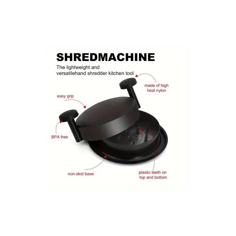 Professional Chicken Shredder Tool - Manual Meat Puller for Meal Prep & Baby Food, Effortless Handheld Shredding Claws