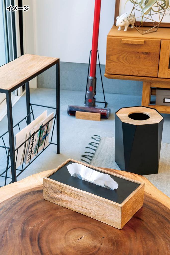 POSH LIVING Dust Box Square Black S 41319