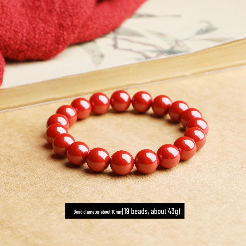 Bransoletka z koralików Cinnabar Imperial Sand w stylu unisex