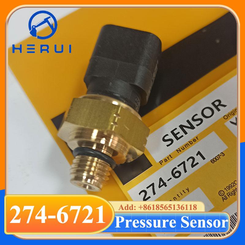274-6721 2746721 High Quality Pressure Sensor Switch for Excavator Engine Oil Pressure Sensor 1PC