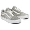Vans Old Skool Casual Versatile Low Top Skate Shoes Women Sneakers Silver Gray VN0A5JMIB5M