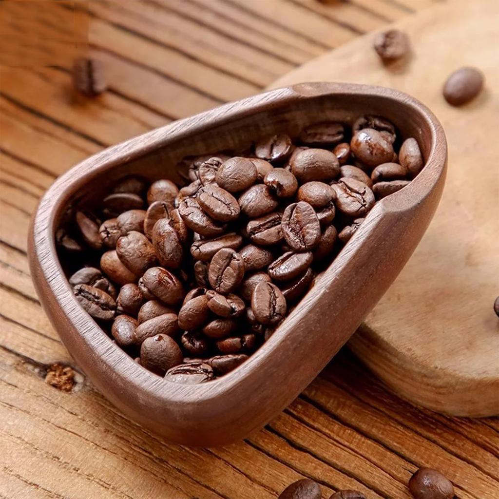 Multifunctional Wooden Coffee Bean Dosing Cup and Light Spray Bottle Barista Set for Enhance Brewing Coffee Experience