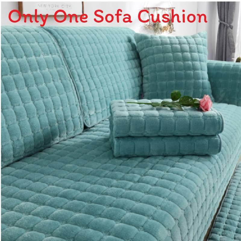Fabric Simple Household Sofa Seat Pad With Enhanced Padding And Nonslip Surface